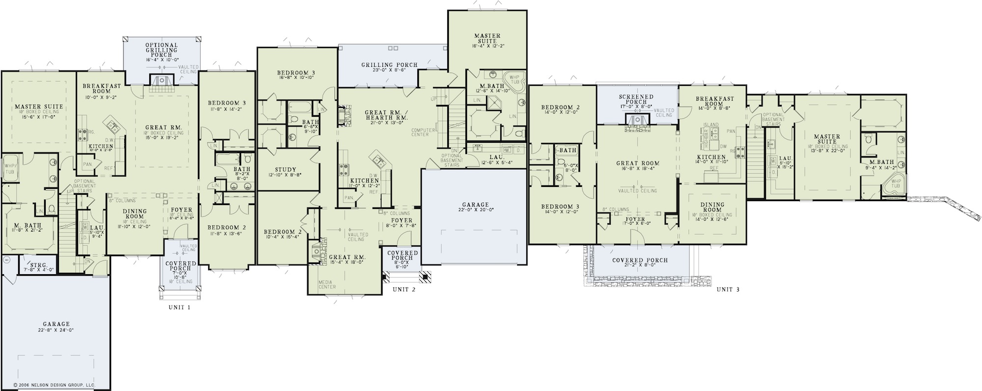 House Plan NDG 1175 Main Floor