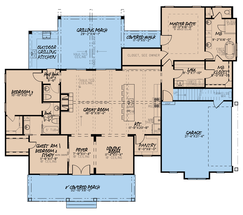 House Plan 5266 Cumberland Place, Farmhouse House Plan › Nelson Design ...