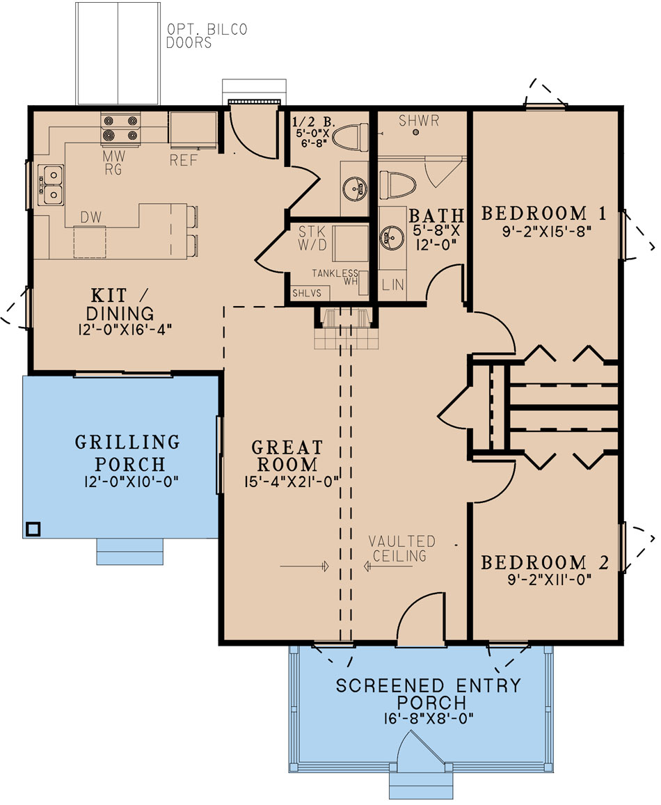 House Plan 5397 Foxrun Cabin Tiny House Plan house-plan-5397-foxrun-cabin-tiny-house-plan