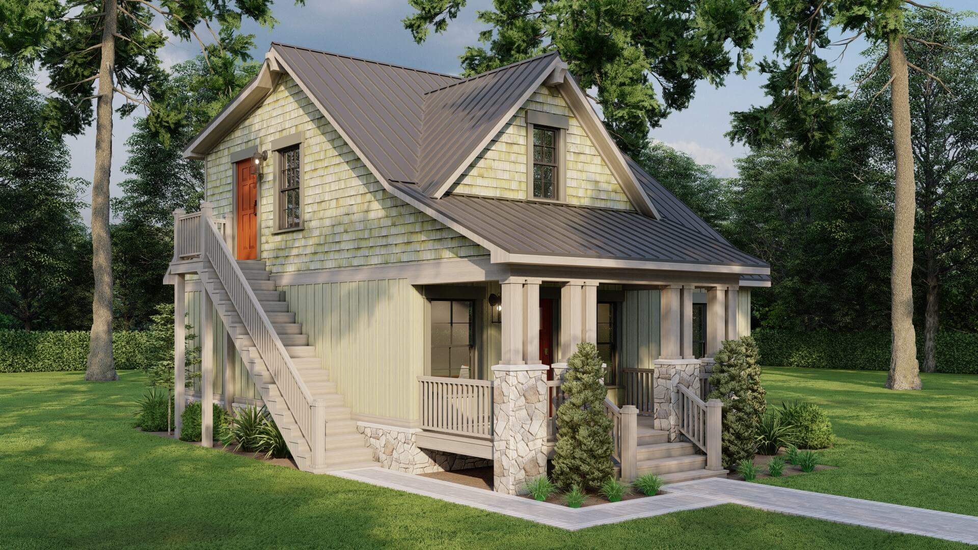 Our farmhouse house plans offer the perfect blend of rustic charm and modern amenities, providing the ultimate home for those looking for a cozy and inviting living space. With spacious layouts, wrap-around porches, and open concept designs, our farmhouse house plans are sure to create a warm and welcoming atmosphere for you and your family to enjoy for years to come.