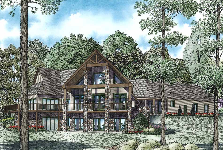 House Plan 1374 Mountain Retreat Rustic House Plan Nelson Design Group house-plan-1374-mountain-retreat-rustic-house-plan-nelson-design-group