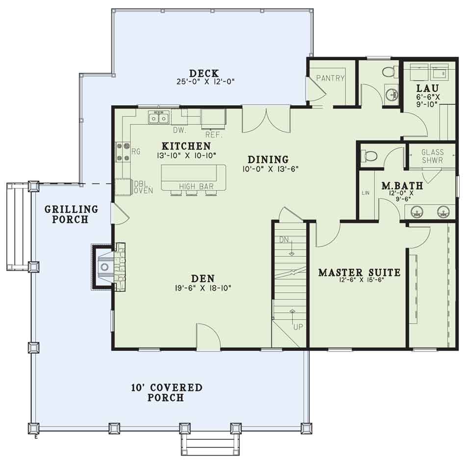 Nelson Design Group House Plan 1641 Weekend Retreat II Riverbend House Plan house-plan-993-georgia-avenue-midtown-place-house-plan